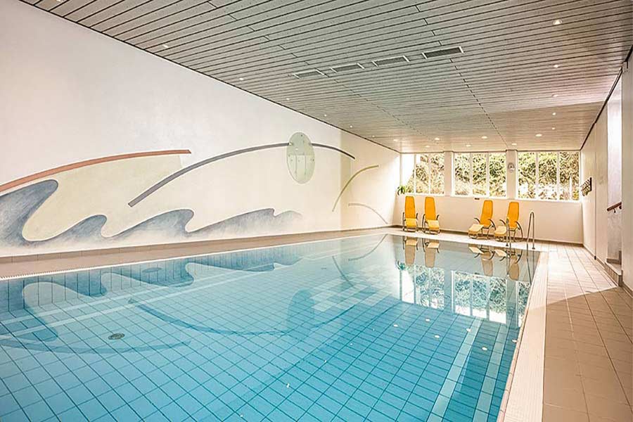Ferienwohnanlage mit Pool mit Pool (30° warm) und Wellness im Haus